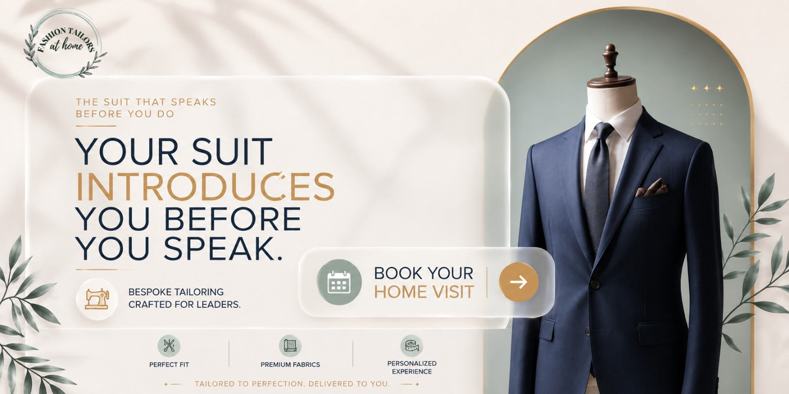 Luxury bespoke suit tailored in Delhi