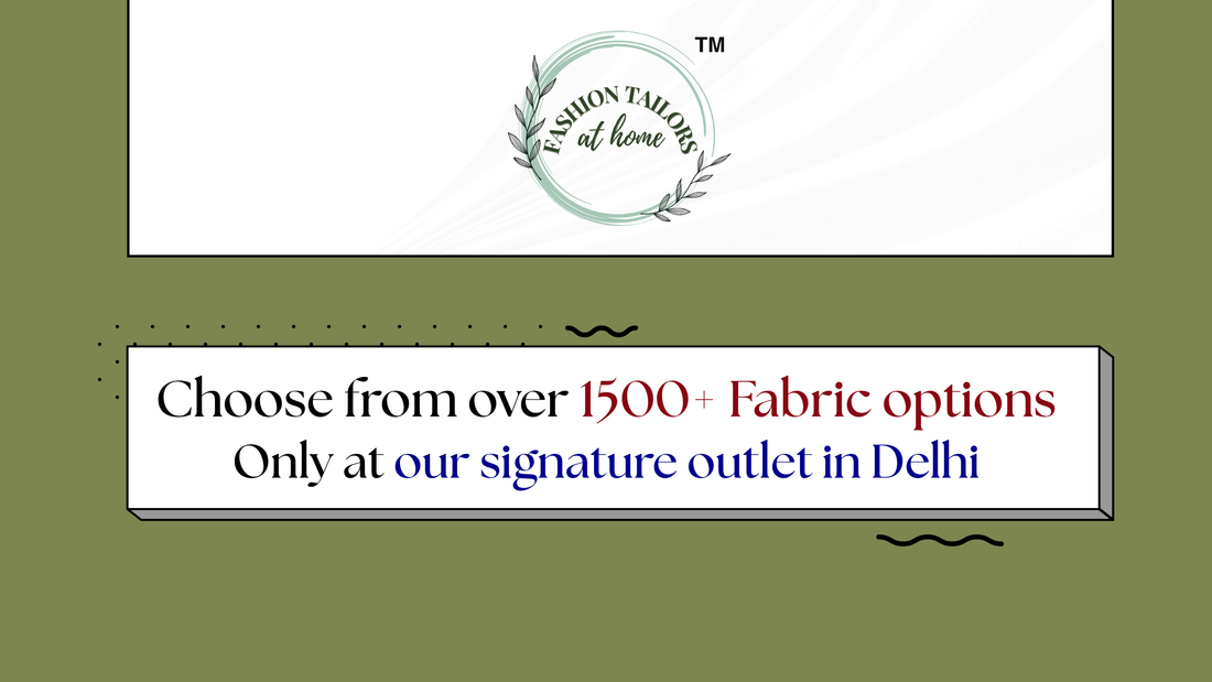 Explore 1500+ Premium Fabrics for Bespoke Tailoring in Delhi NCR