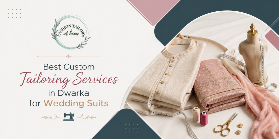 Best custom tailoring services in Dwarka for wedding suits
