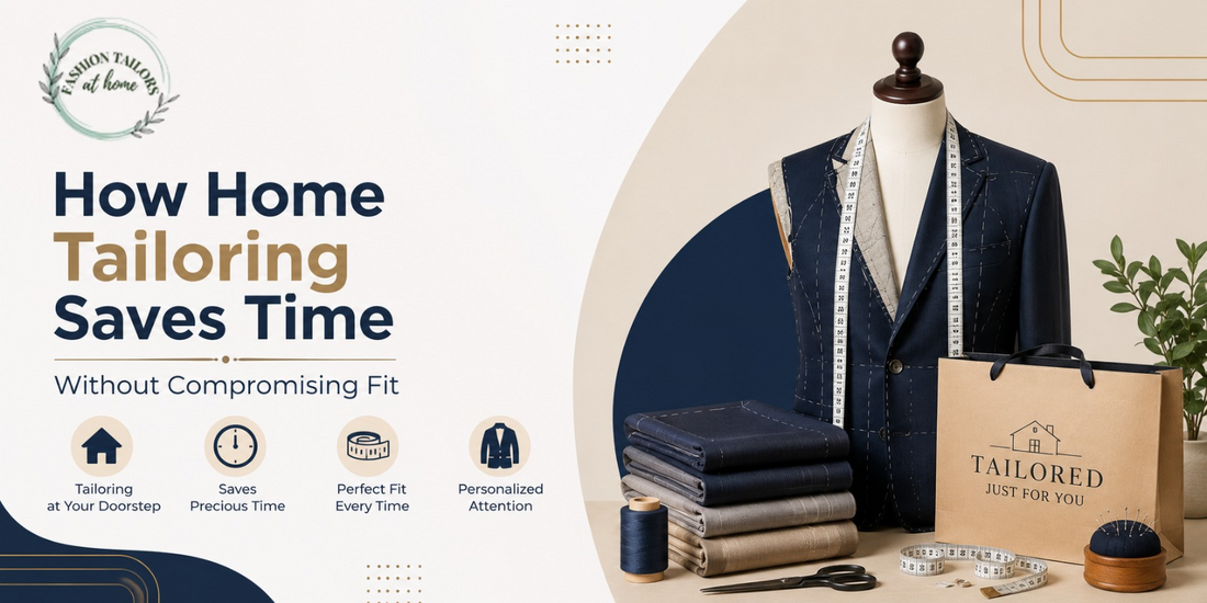 Home tailoring service with custom suit measurements at home