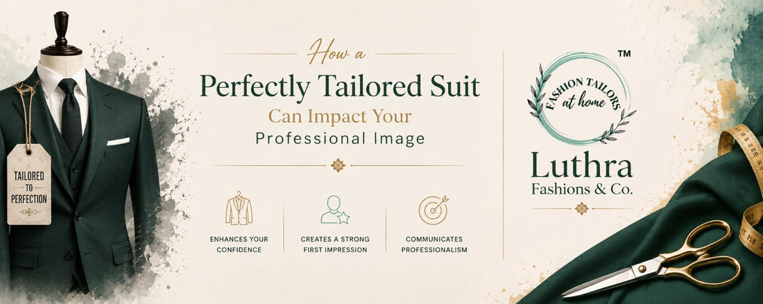 How a Perfectly Tailored Suit Can Impact Your Professional Image ?