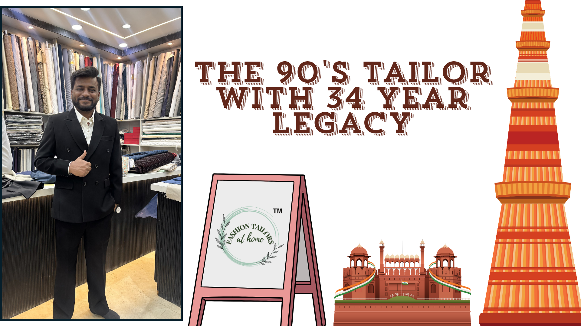 The 90’s Tailor with 34 Years Legacy: Blending Heritage Craftsmanship with Global Tailoring Standards
