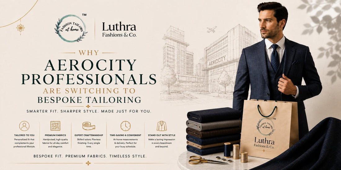 Why Aerocity Professionals Are Switching to Bespoke Tailoring ?