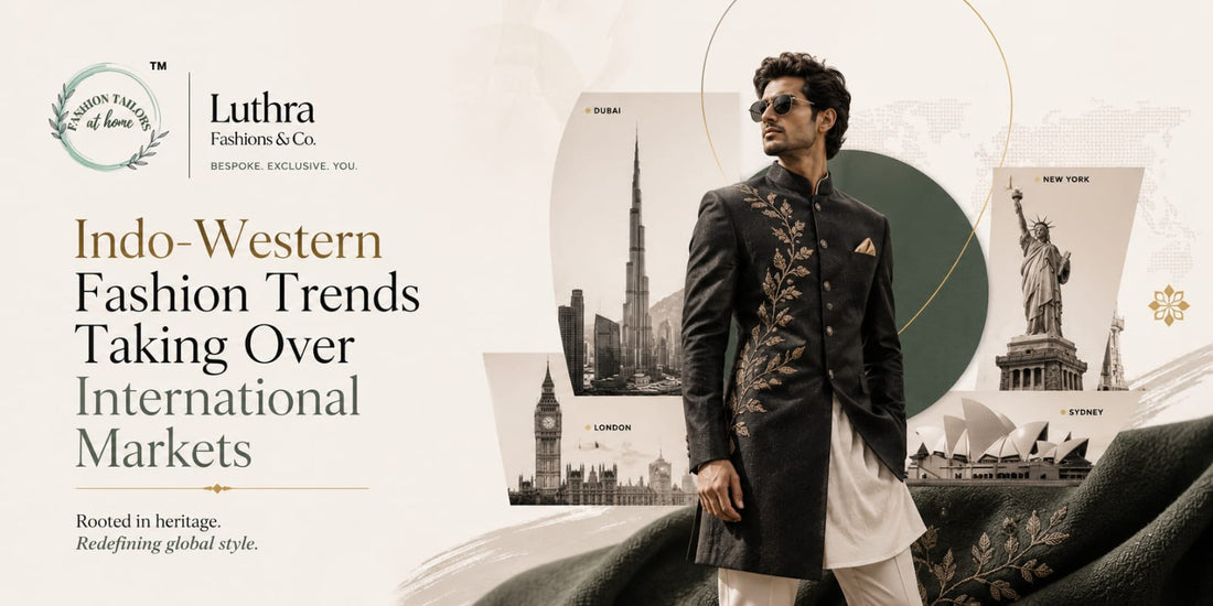 How Indo-Western Fashion Trends Are Dominating Global Markets ?