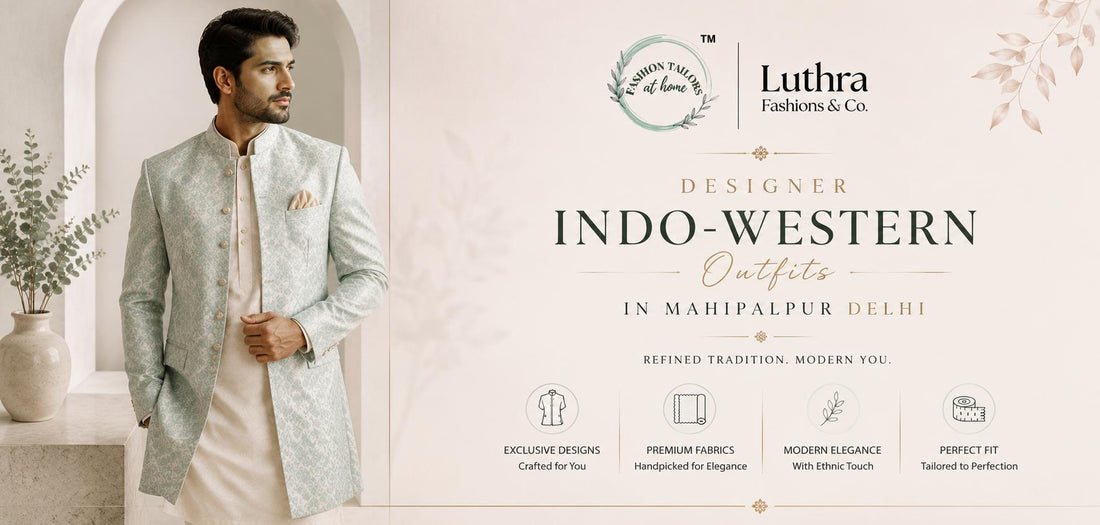 Designer Indo-Western Outfits in Mahipalpur Delhi