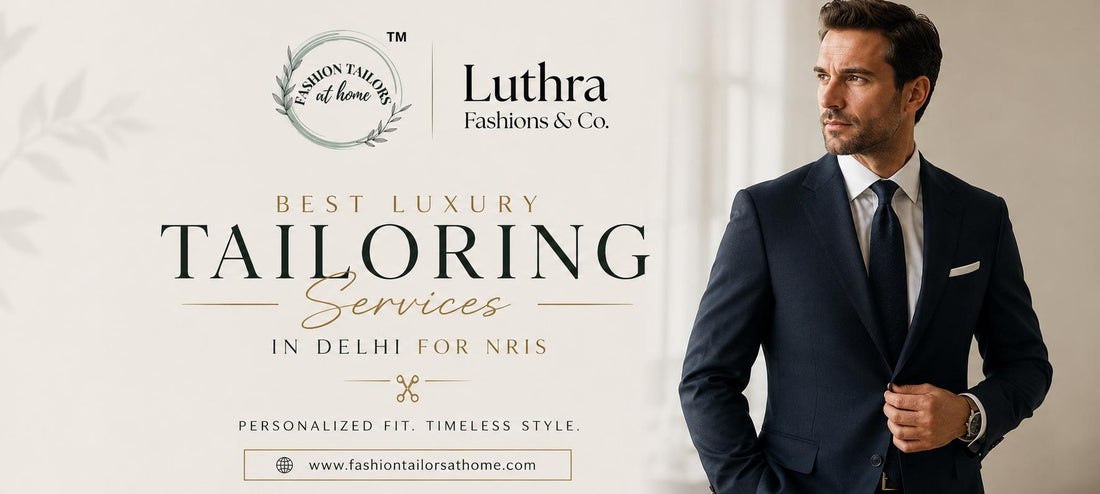 Best Luxury Tailoring Services in Delhi for NRIs & Grooms