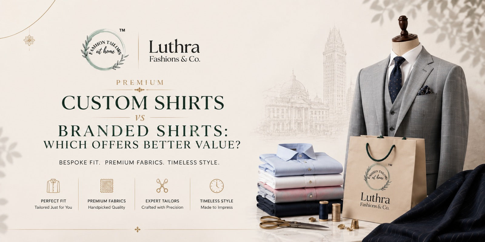 Premium Custom Shirts vs Branded Shirts: Which Offers Better Value?