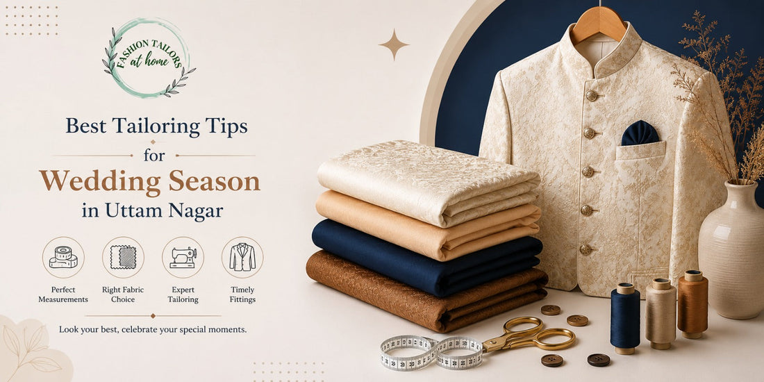 Best Tailoring Tips for Wedding Season in Uttam Nagar