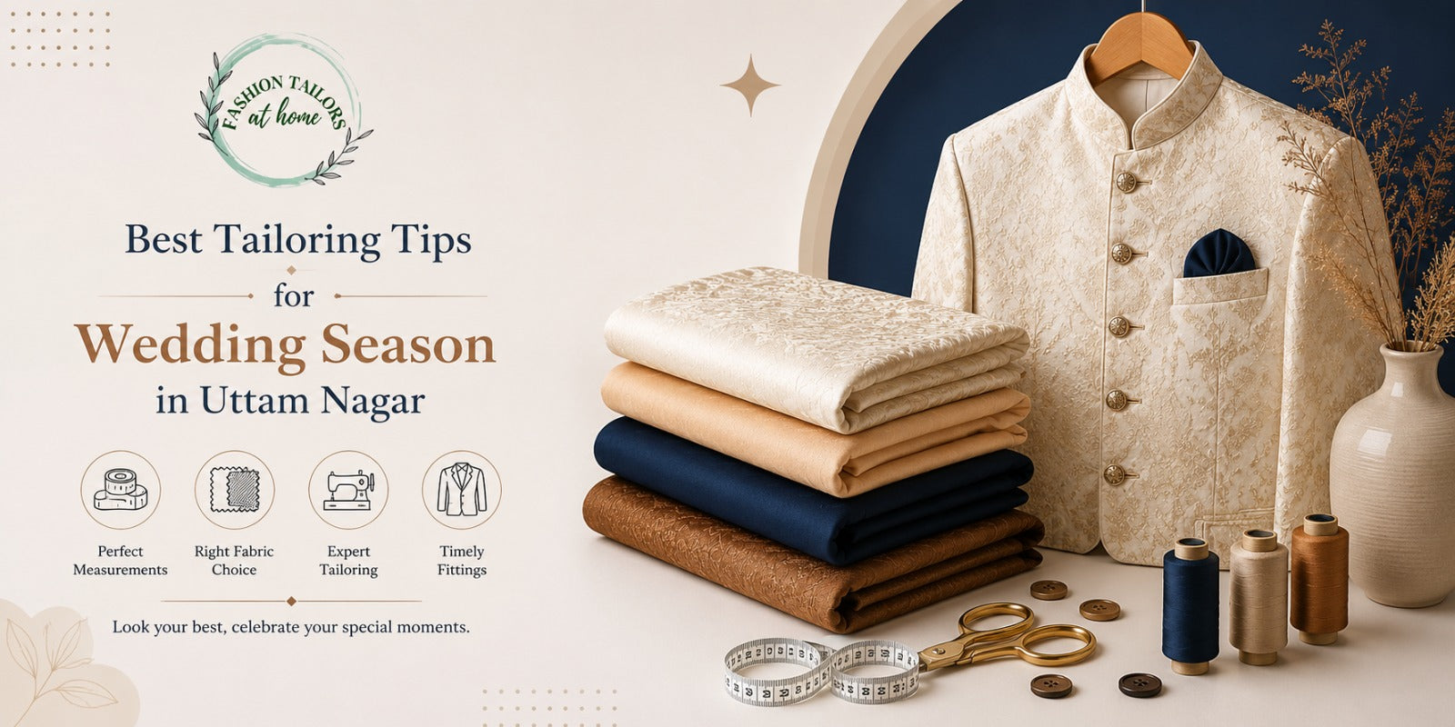 Best Tailoring Tips for Wedding Season in Uttam Nagar