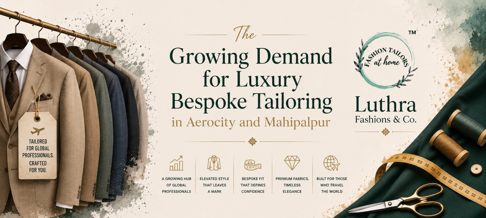 The Growing Demand for Luxury Bespoke Tailoring in Aerocity and Mahipalpur