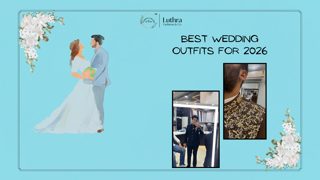 Best Men’s Wedding Outfits for 2026: Sherwani & Tuxedo