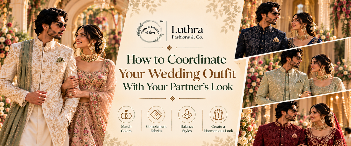 How to Coordinate Wedding Outfits as a Couple | Fashion Tailors