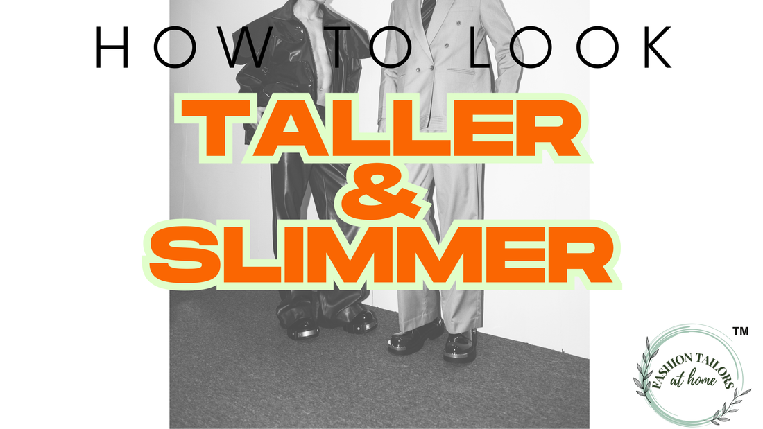 How to Look Taller & Slimmer in Your Wedding Outfit (Tailor’s Tips) ?