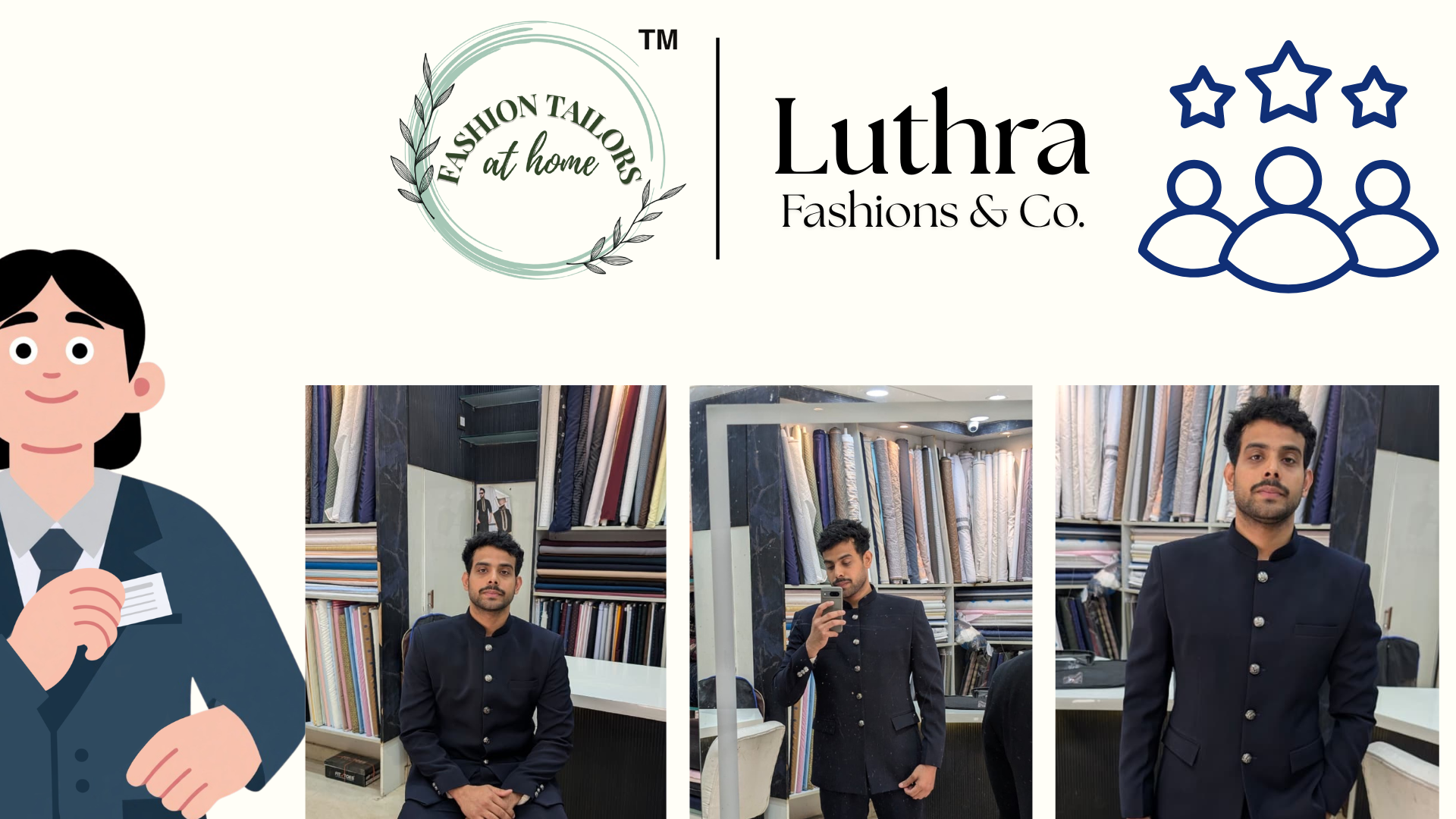 From First Fitting to Final Look: How Custom Tailoring Builds Confidence, Style, and Identity for Modern Men in Delhi NCR