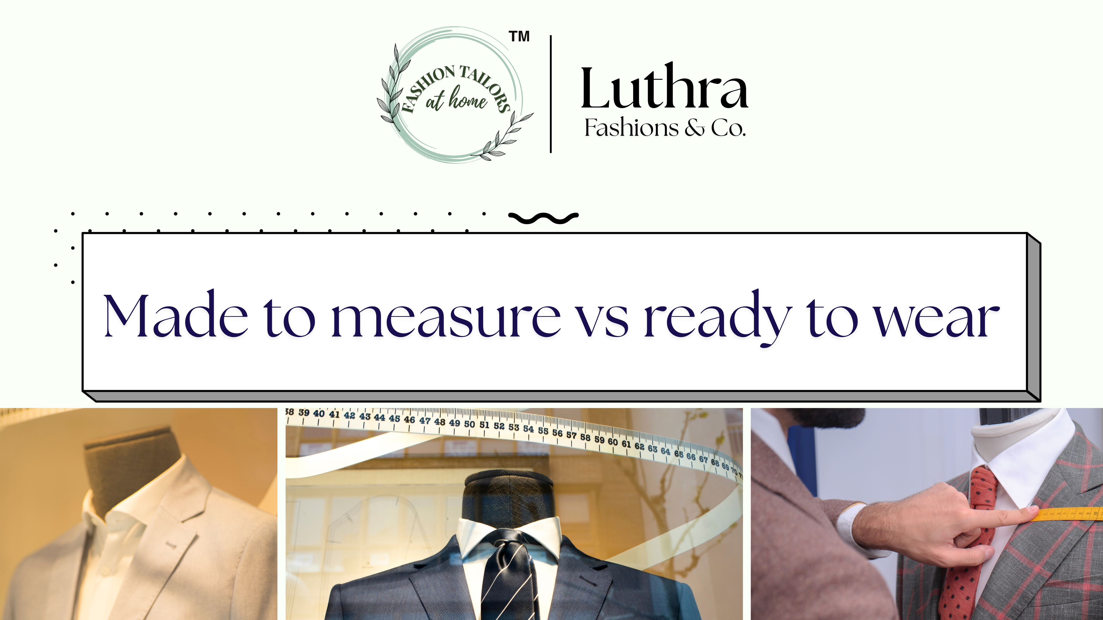 Made to Measure vs Ready to Wear: Which Option Offers Better Value in 2026?