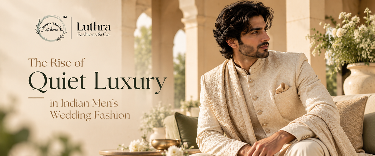 Quiet Luxury in Indian Men’s Wedding Fashion