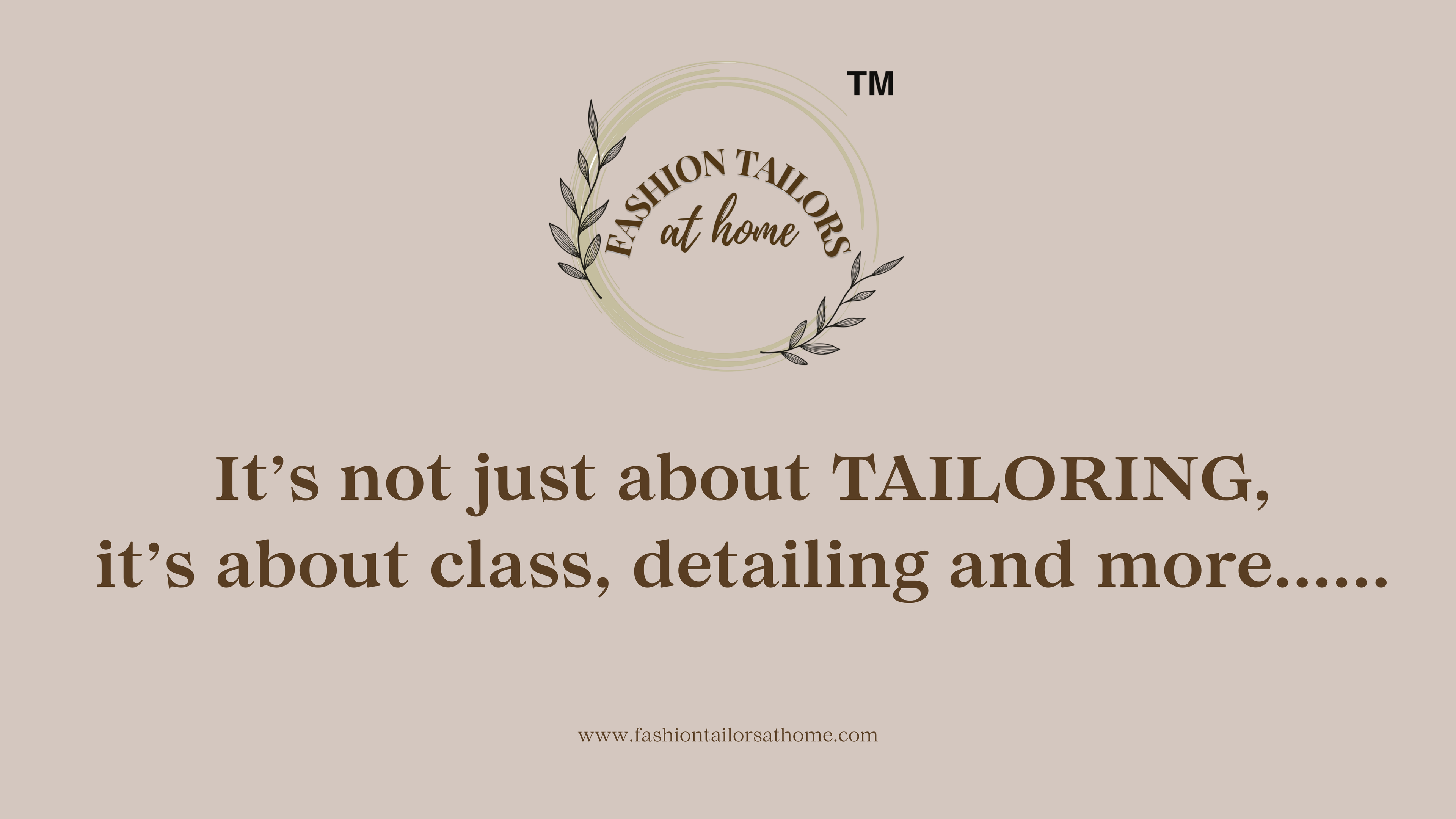 Tailoring Is More Than Stitching: The Art of Class, Detail, and Perfect Fit