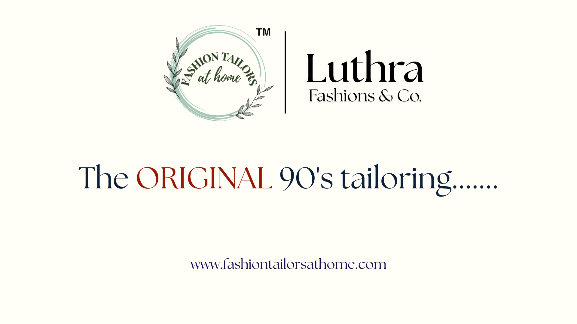The Original 90’s Tailoring in Delhi: Classic Craftsmanship with Modern Perfection