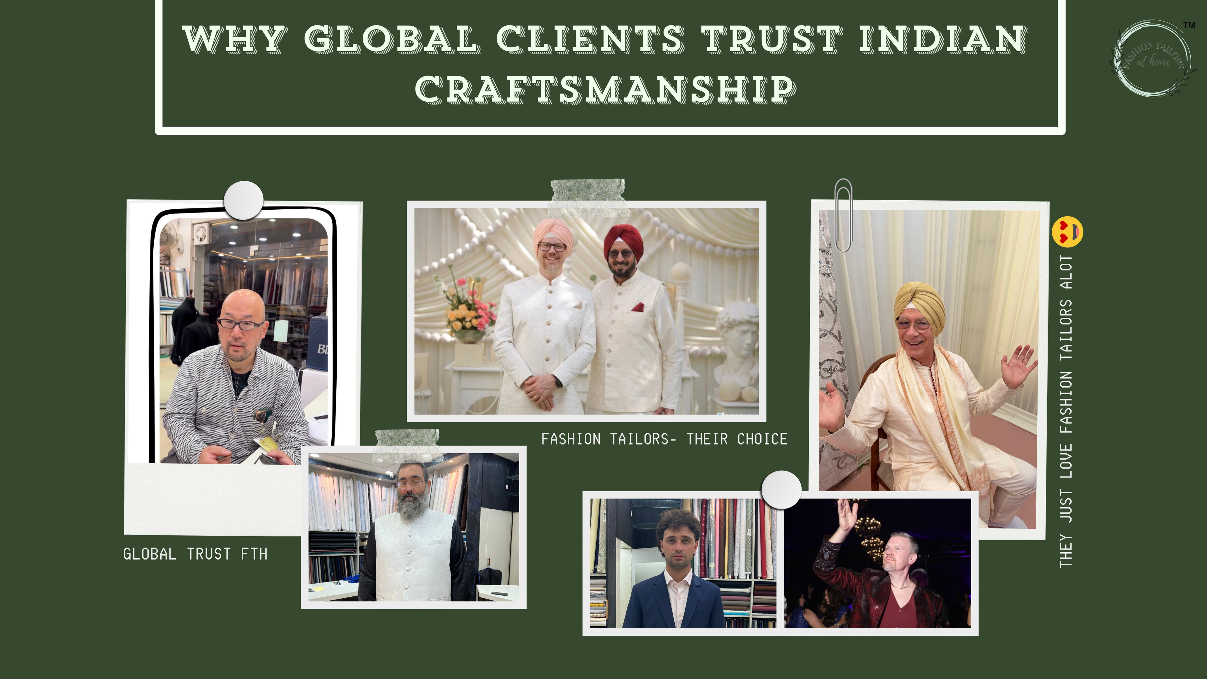 Bespoke Tailoring in India: Why Global Clients Trust Indian Craftsmanship ?