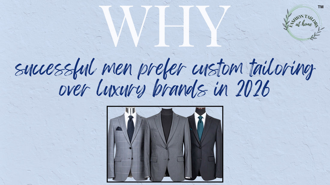Why Successful Men Prefer Custom Tailoring Over Luxury Brands in 2026?