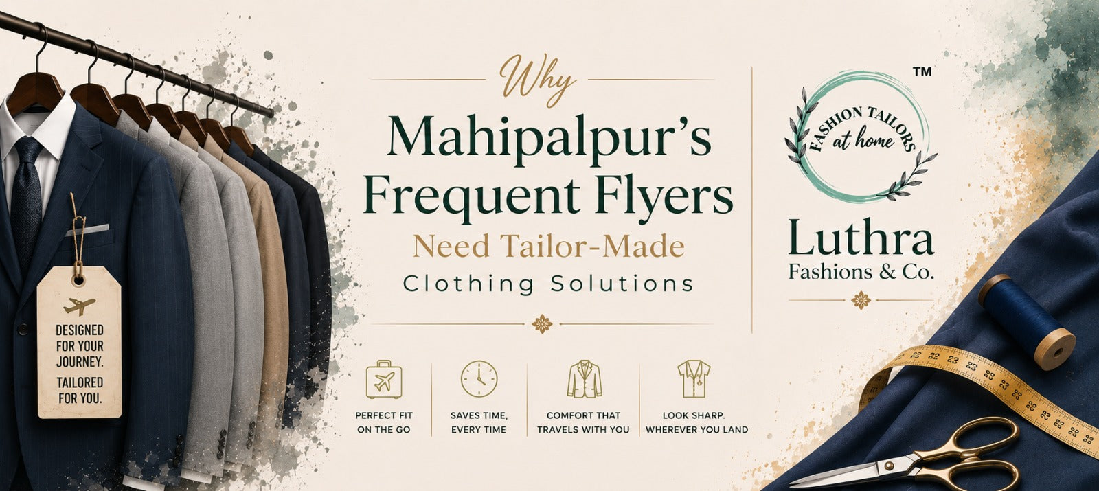 Why Mahipalpur’s Frequent Flyers Need Tailor-Made Clothing Solutions ?