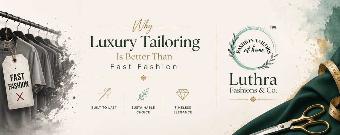 Why Luxury Tailoring Is Better Than Fast Fashion Today ?