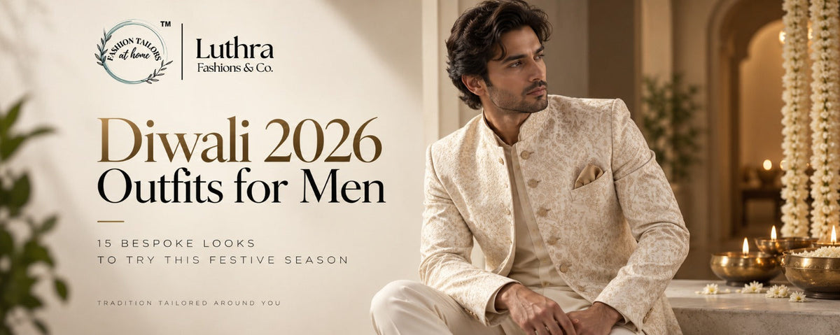 Diwali 2026 Outfits for Men: 15 Bespoke Looks