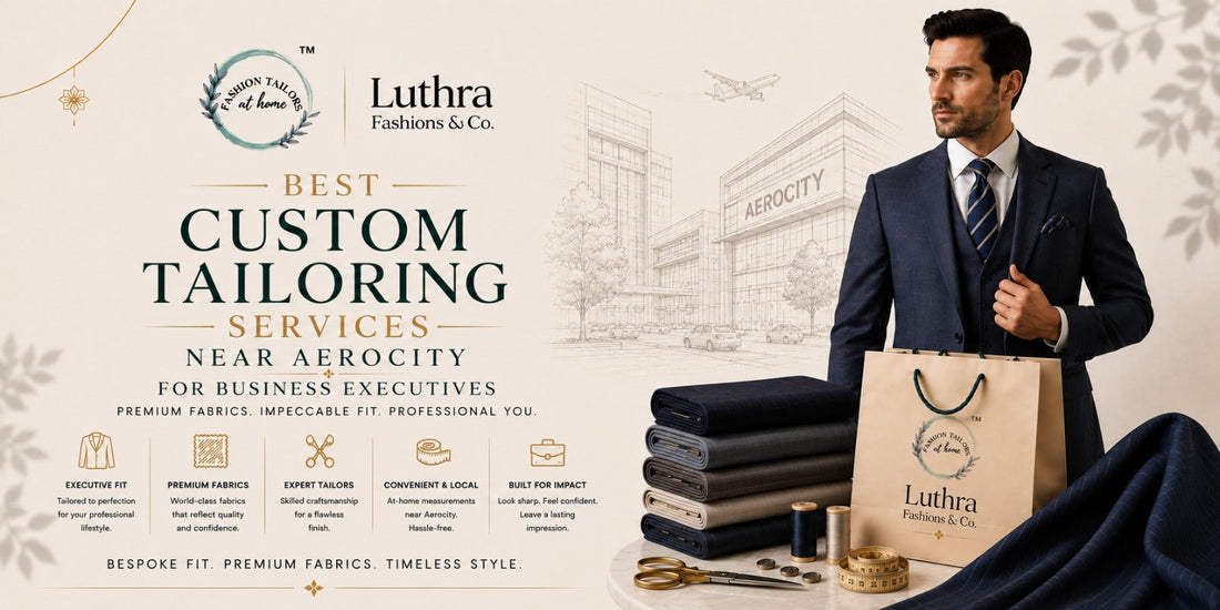 Best Custom Tailoring Services Near Aerocity for Business Executives