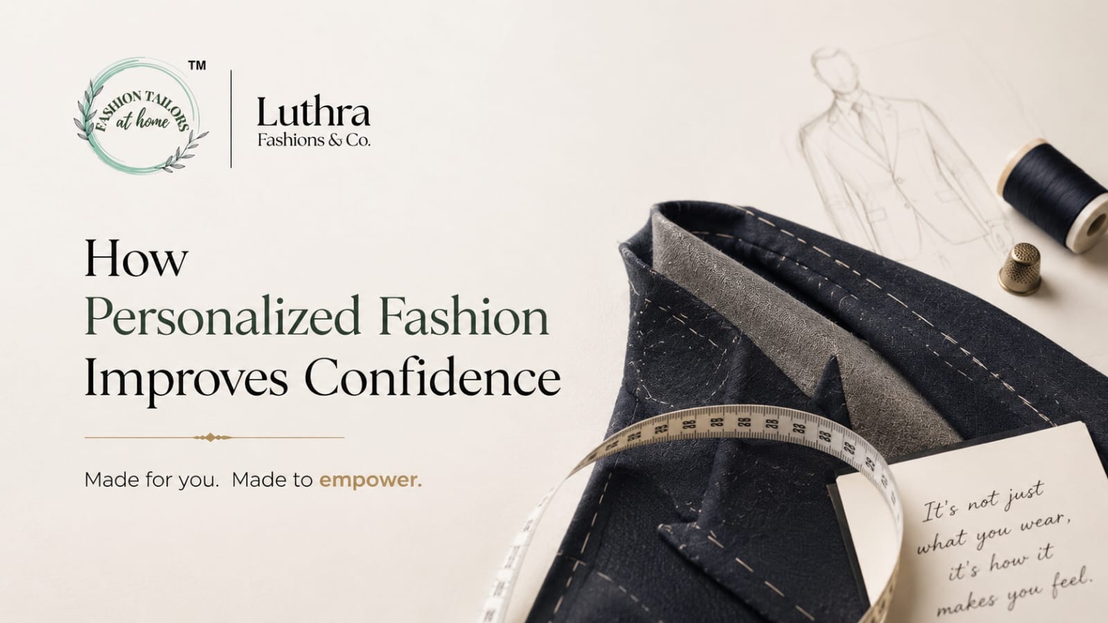 How Personalized Fashion Builds Confidence and Elevates Style ?