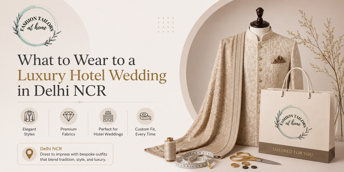 Luxury hotel wedding outfit ideas in Delhi NCR