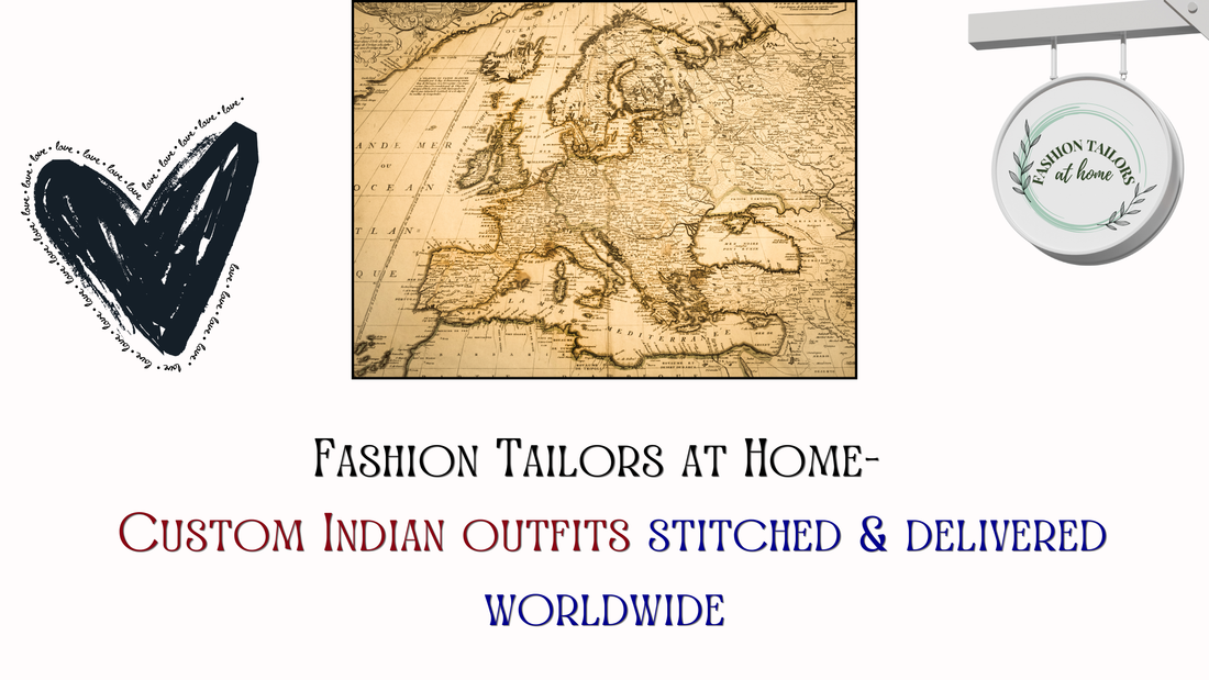 Custom Indian Outfits Stitched & Delivered Worldwide: Global Ethnic Wear with Perfect Fit