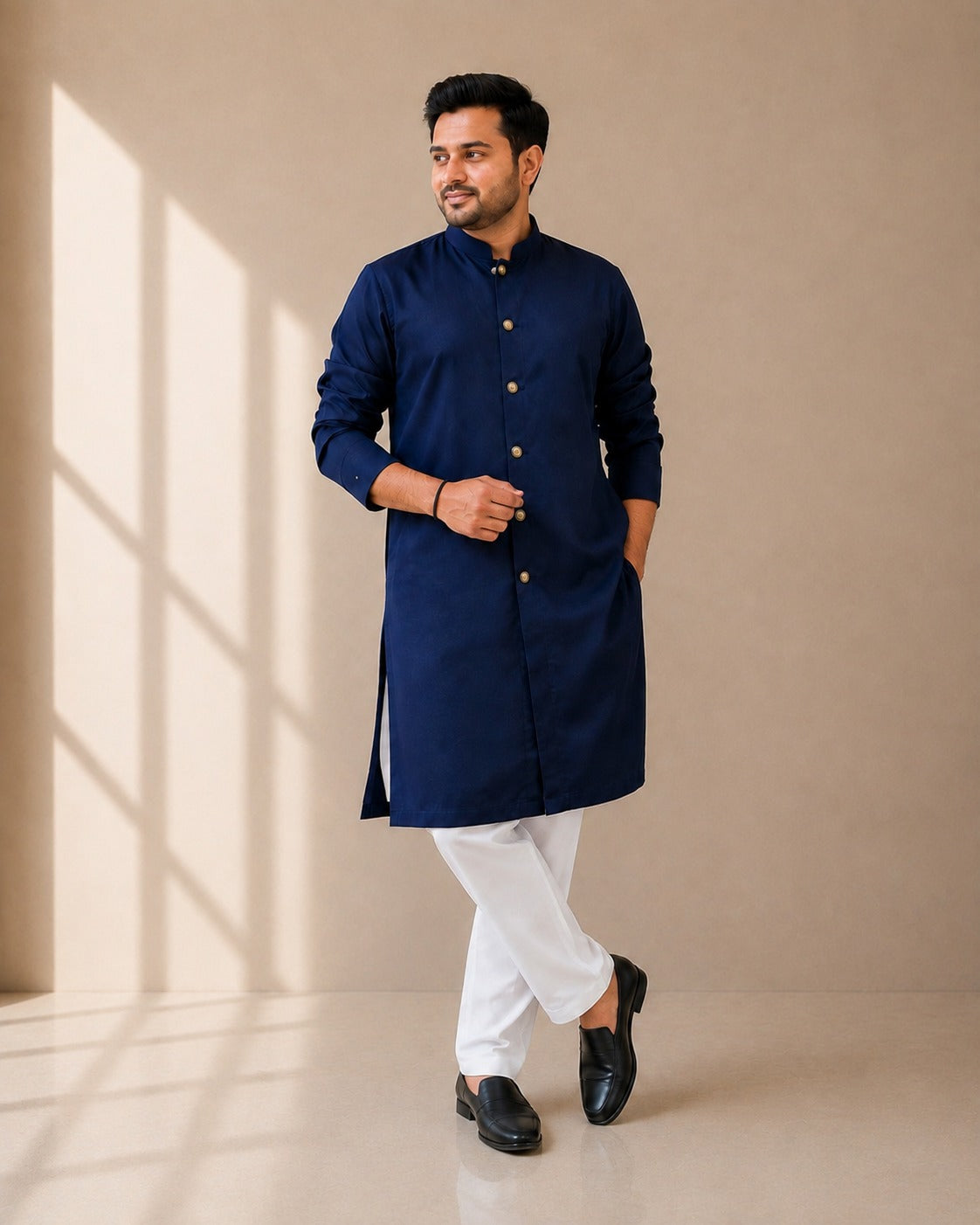 Indo Western Style Kurta Pajama