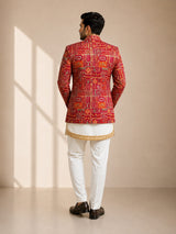Blazer set with Kurta Pajama