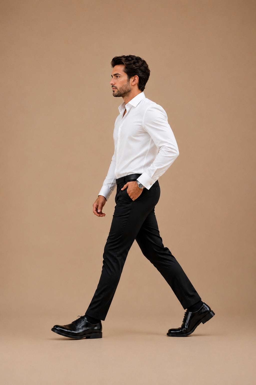 Men's Tailor for Classic White Shirt