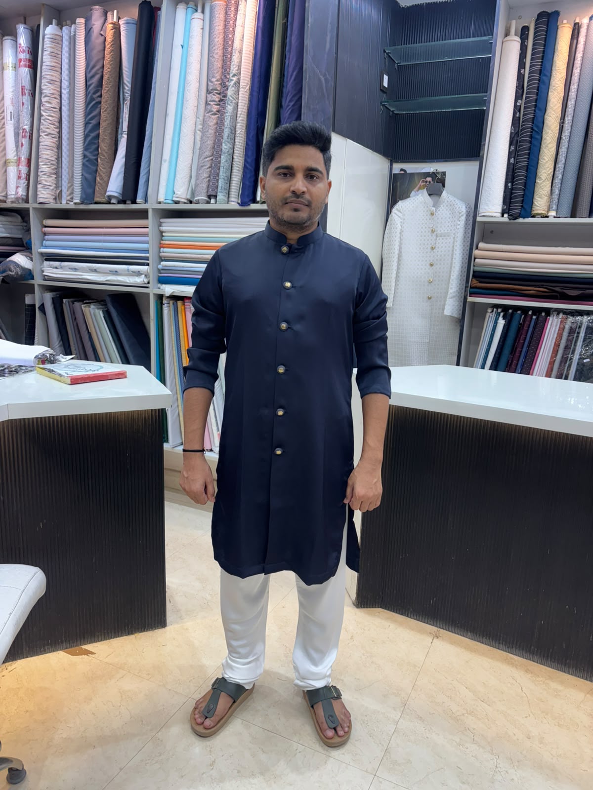 Indo Western Style Kurta Pajama