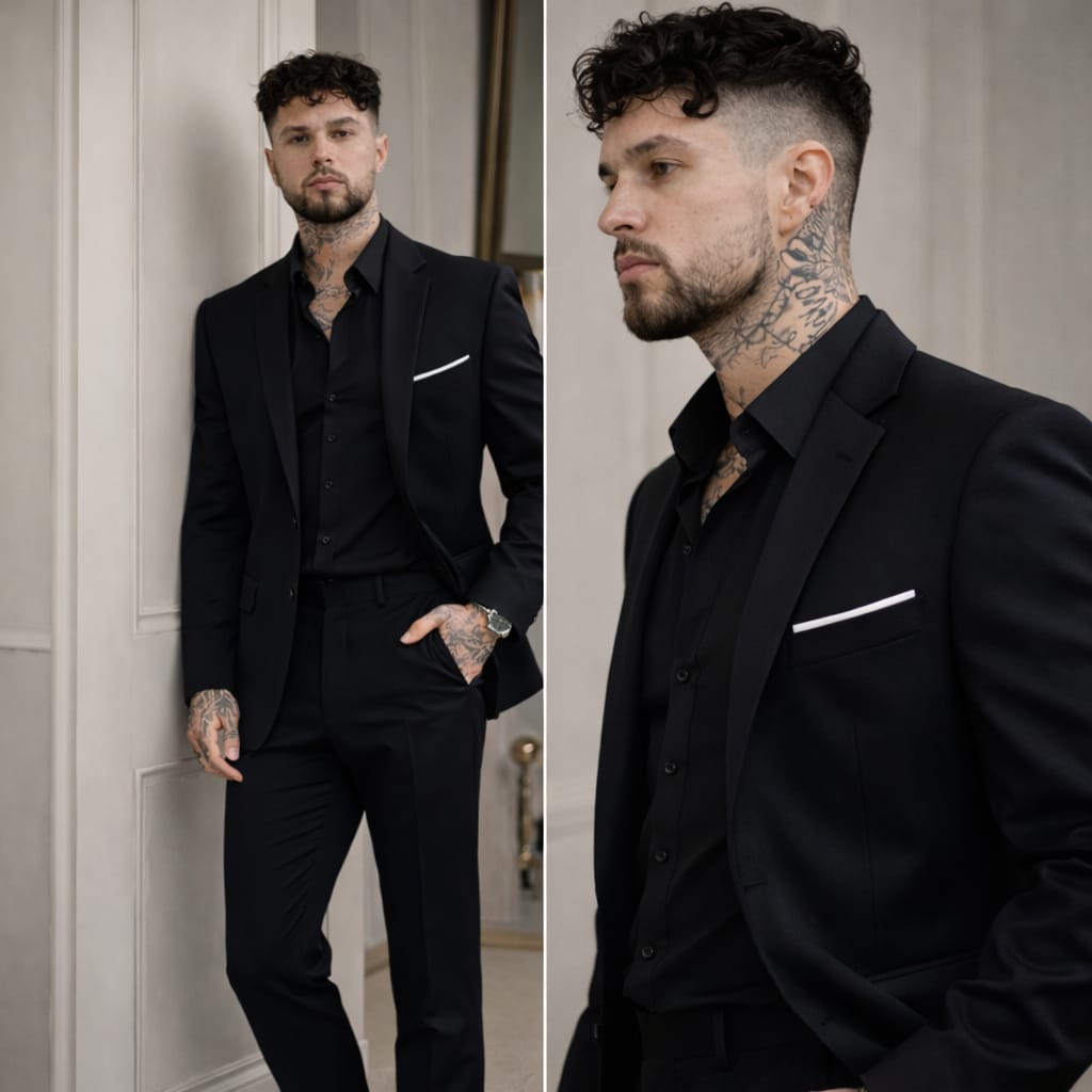 Signature Black 2 Piece Suit