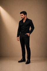 Men's Tailor for Classic Black Shirt