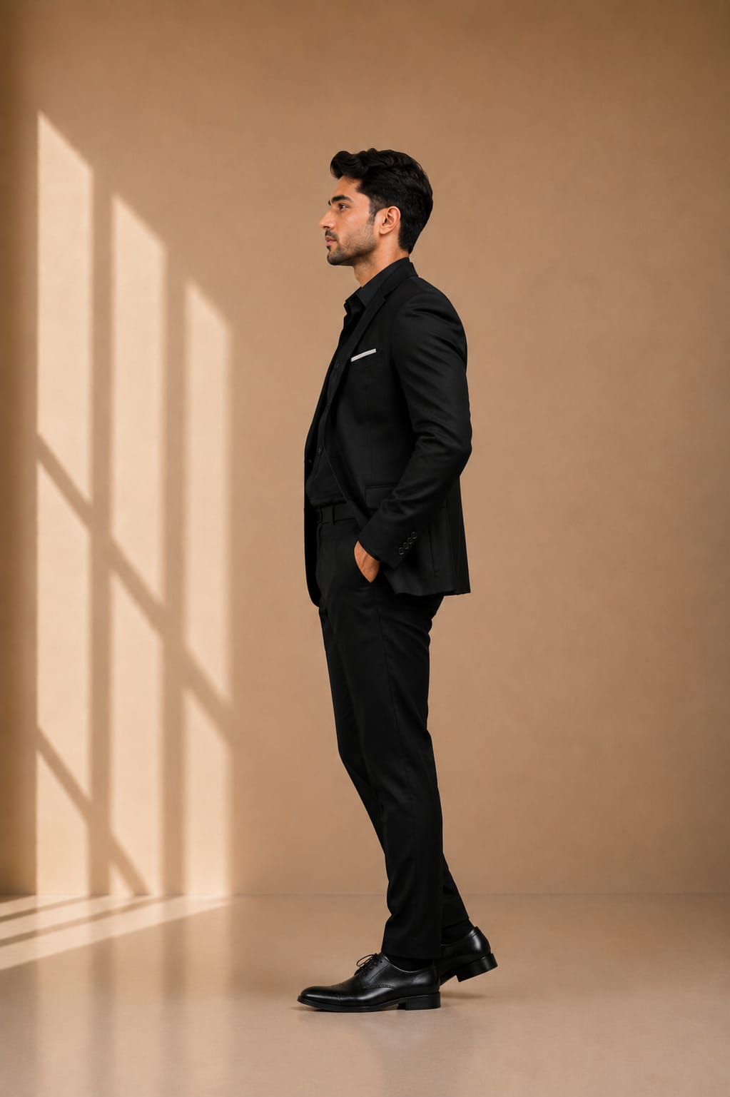 Men's Tailor Signature Black 2 Piece Suit