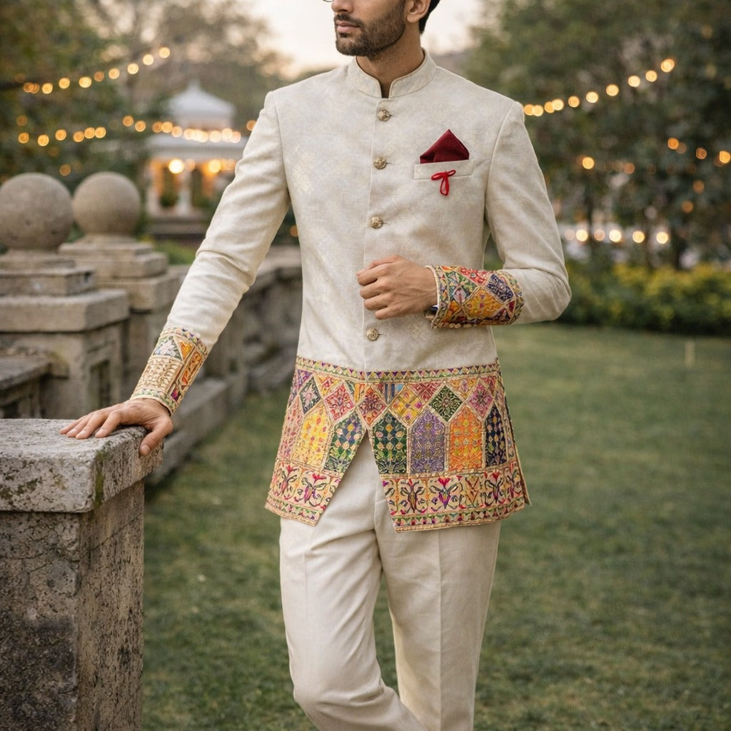 White festive wear