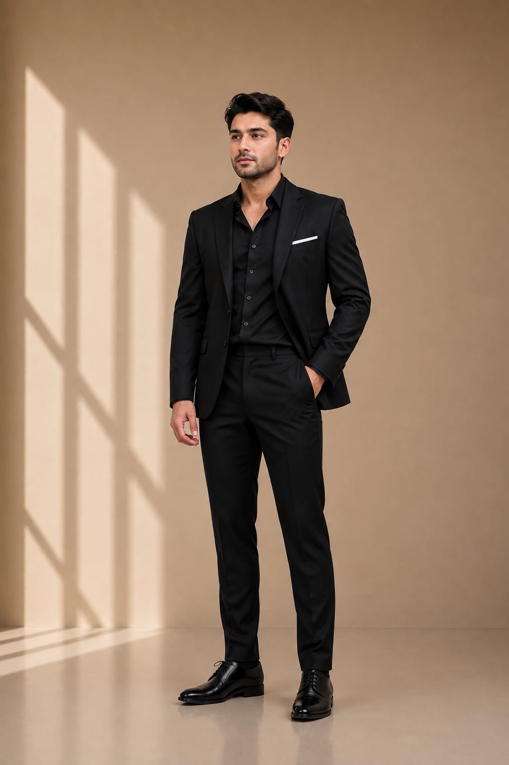 Men's Tailor Signature Black 2 Piece Suit