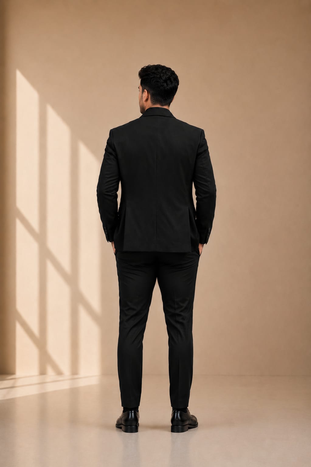 Men's Tailor Signature Black 2 Piece Suit